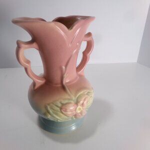 Vintage 1940's Hull Art Pottery USA Wildflower 2 Handled Vase W-1-5 1/2